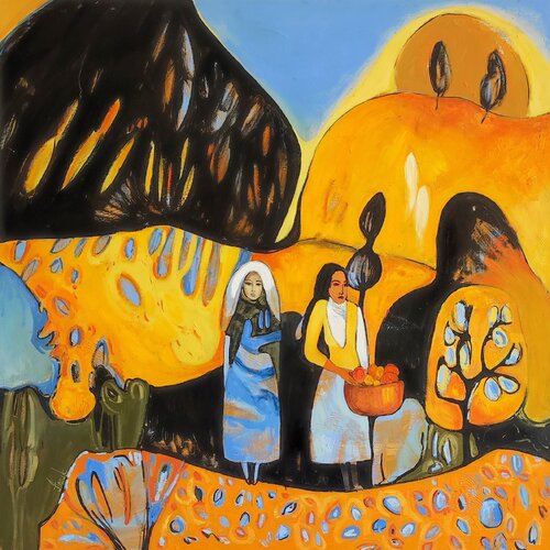 "Harvest" von Anna Soghomonyan, Malerei kaufen auf Singulart