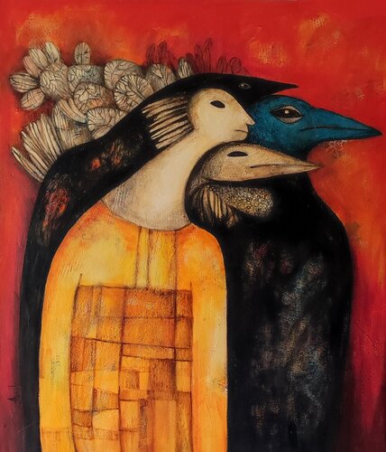 "Voices, that aren't mine" von Anna Soghomonyan, Malerei kaufen auf Singulart