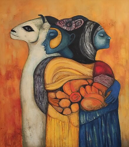 "Empathy" by Anna Soghomonyan, 회화 for Sale on Singulart