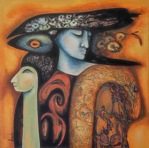 Adviser by Anna Soghomonyan, 회화 for Sale on Singulart