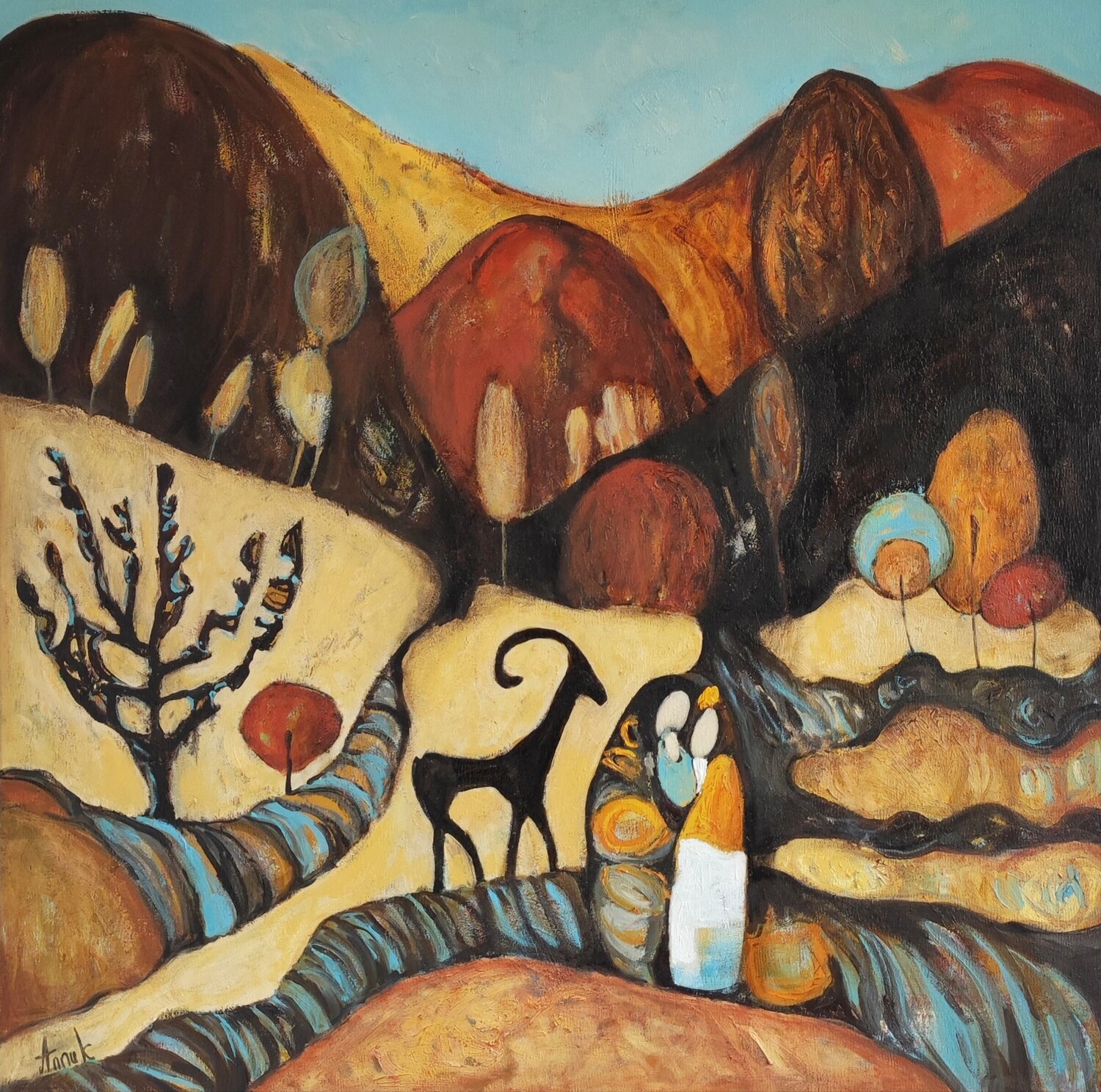 "The legend of mountains" Anna Soghomonyan