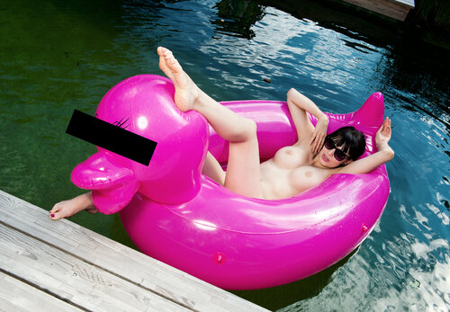Rubberduck ( Censored ) - 60x40cm by Martin Wieland, Photography for Sale on Singulart