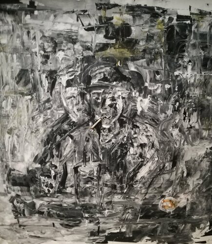 dialogo interiore by Nicola Damiani, 油畫 for Sale on Singulart