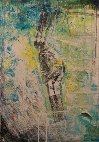 aiuto by Nicola Damiani, 회화 for Sale on Singulart