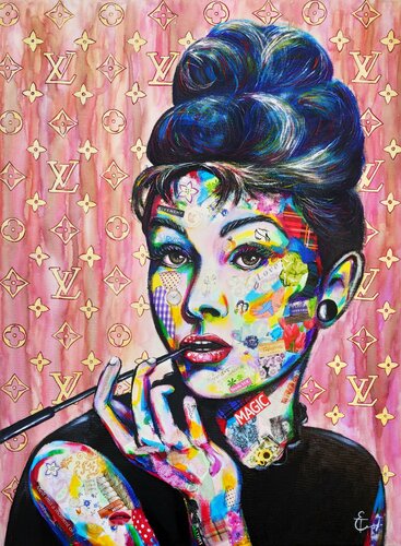 Audrey Hepburn. by Tattiana Yelistratava, 회화 for Sale on Singulart