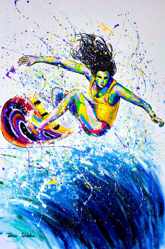 Confrontation 2. by Tattiana Yelistratava, 회화 for Sale on Singulart