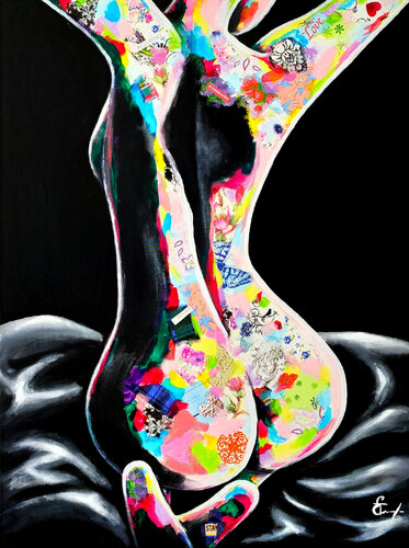 COLOURS OF THE NIGHT 1. by Tattiana Yelistratava, 회화 for Sale on Singulart