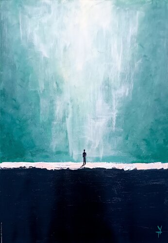 Line of Stillness. par Tattiana Yelistratava, Peinture en vente sur Singulart