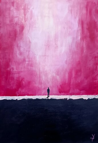 Held at the Edge. par Tattiana Yelistratava, Peinture en vente sur Singulart