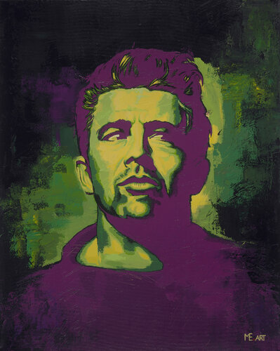 James Dean III van Michael Knepper, Schilderij te koop op Singulart