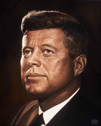 JFK di Michael Knepper, Pittura in vendita su Singulart