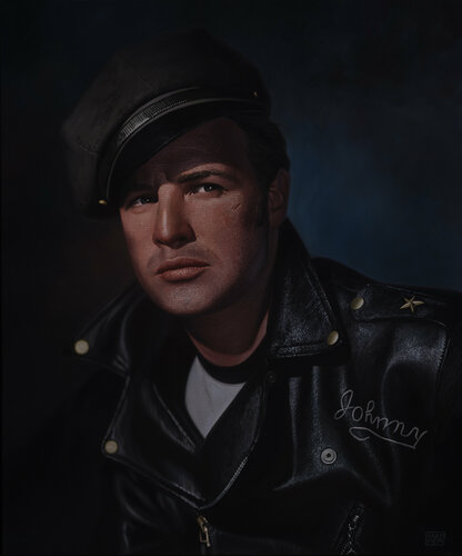 Marlon Brando by Michael Knepper, Painting for Sale on Singulart