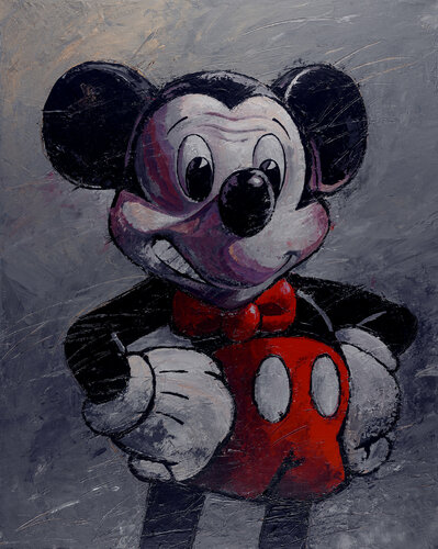 Mickey Bad II by Michael Knepper, Painting for Sale on Singulart