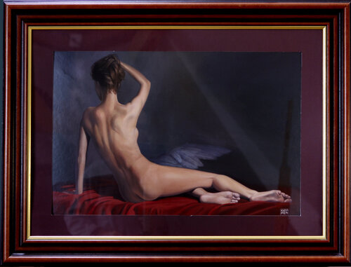 BROKEN WINGS van Michael Knepper, Schilderij te koop op Singulart