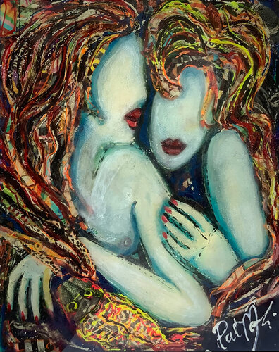2  Femmes de PatMoli, Pintura a la venta en Singulart