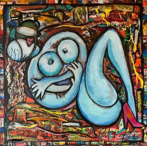 AMOUR MASQUÉ de PatMoli, Pintura a la venta en Singulart