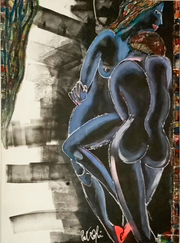 HAMMAM by PatMoli, 회화 for Sale on Singulart
