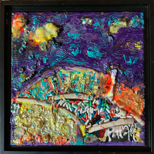 SAVEUR VIOLETTE von PatMoli, Andere Medien kaufen auf Singulart