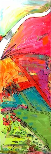 CHEMIN 4/8 van PatMoli, Schilderij te koop op Singulart