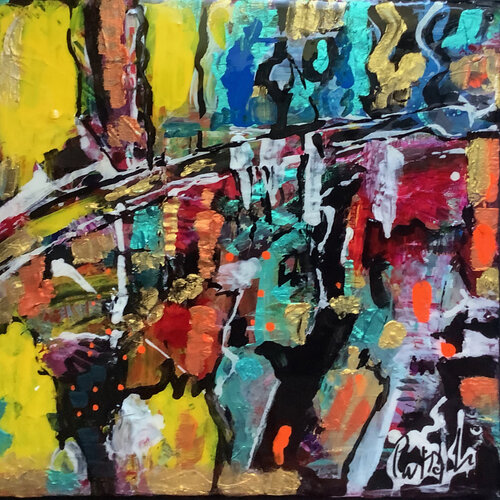 REFLETS von PatMoli, Malerei kaufen auf Singulart