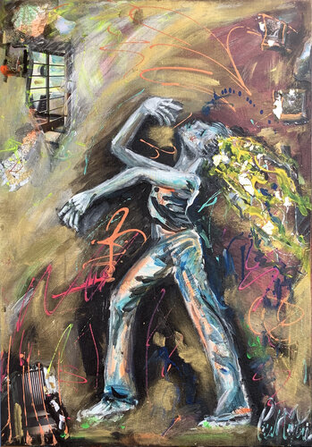 LA FORCE DE LA DANSE by PatMoli, Painting for Sale on Singulart