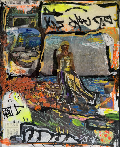 L'amour est l'histoire di PatMoli, Pittura in vendita su Singulart