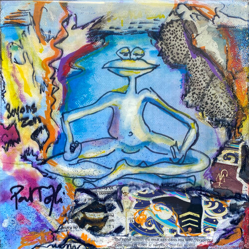 SOYONS ZEN von PatMoli, Malerei kaufen auf Singulart