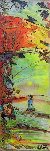 CHEMIN 5B/8 di PatMoli, Pittura in vendita su Singulart