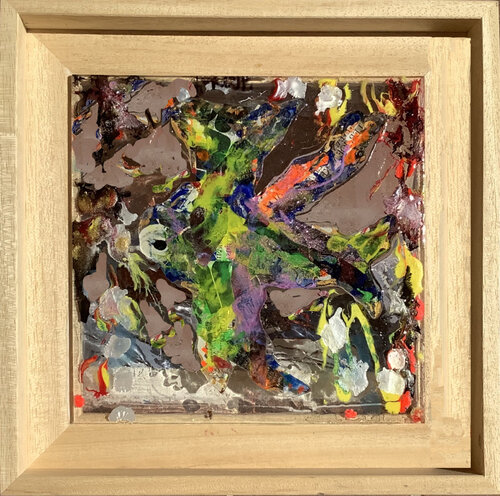 Poisson relief sur plexiglas von PatMoli, Malerei kaufen auf Singulart