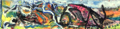Nature et perles d'eau di PatMoli, Pittura in vendita su Singulart