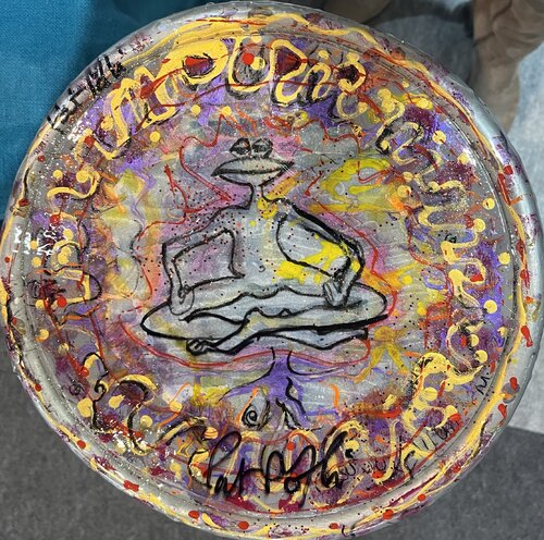 Tabouret grenouille zen von PatMoli, Andere Medien kaufen auf Singulart