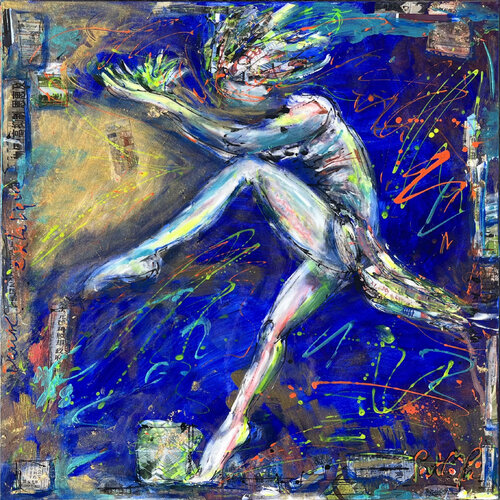 DANSE EXTATIQUE 1 von PatMoli, Malerei kaufen auf Singulart