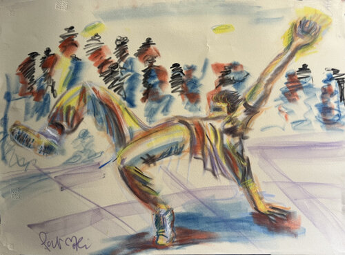 HIP HOP  EN ARRIERE van PatMoli, Tekening te koop op Singulart