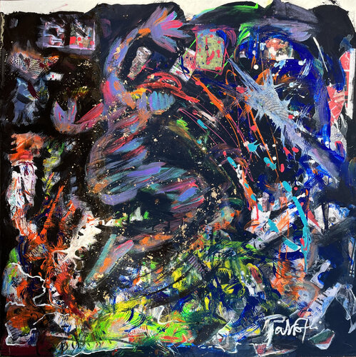 SAUT DE L'ANGE HIP HOP van PatMoli, Schilderij te koop op Singulart