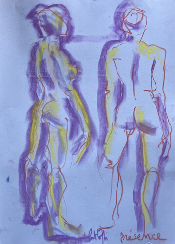 PRESENCE di PatMoli, Disegno in vendita su Singulart