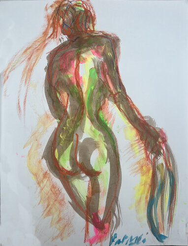 DOS COLORÉ di PatMoli, Disegno in vendita su Singulart