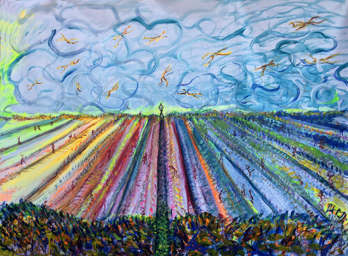 LE VISIBLE & L'INVISIBLE di PatMoli, Pittura in vendita su Singulart