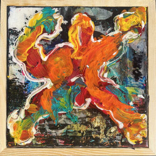 Prédateur en couleurs di PatMoli, Pittura in vendita su Singulart