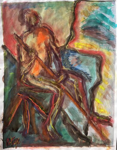 La métamorphose di PatMoli, Pittura in vendita su Singulart