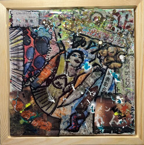 Viser la lune van PatMoli, Schilderij te koop op Singulart