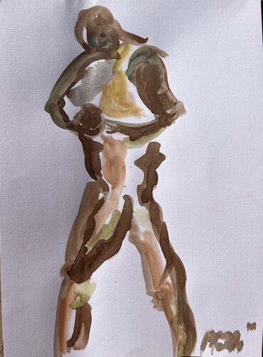 uno by PatMoli, Work on Paper for Sale on Singulart