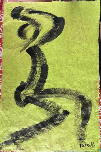 L'échappée verte von PatMoli, Malerei kaufen auf Singulart