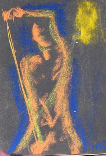 La mesure de l'âme von PatMoli, Malerei kaufen auf Singulart