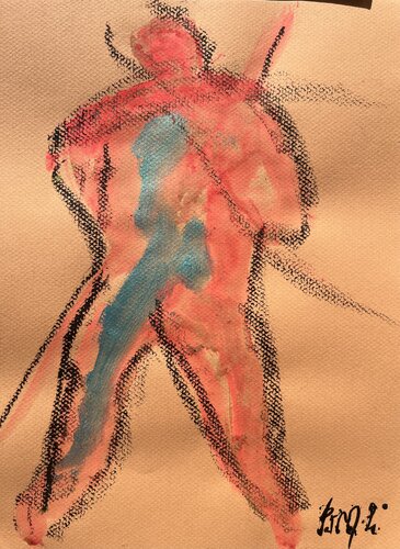 PRESENCE by PatMoli, Work on Paper for Sale on Singulart