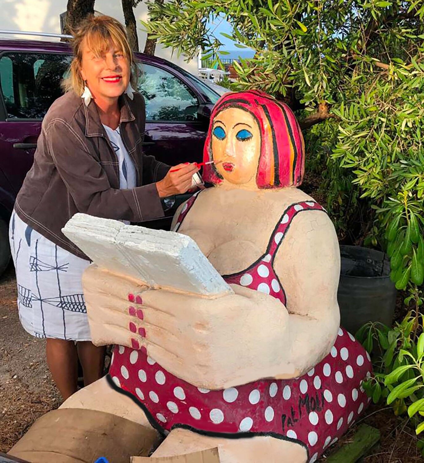 Baigneuse Liseuse PatMoli