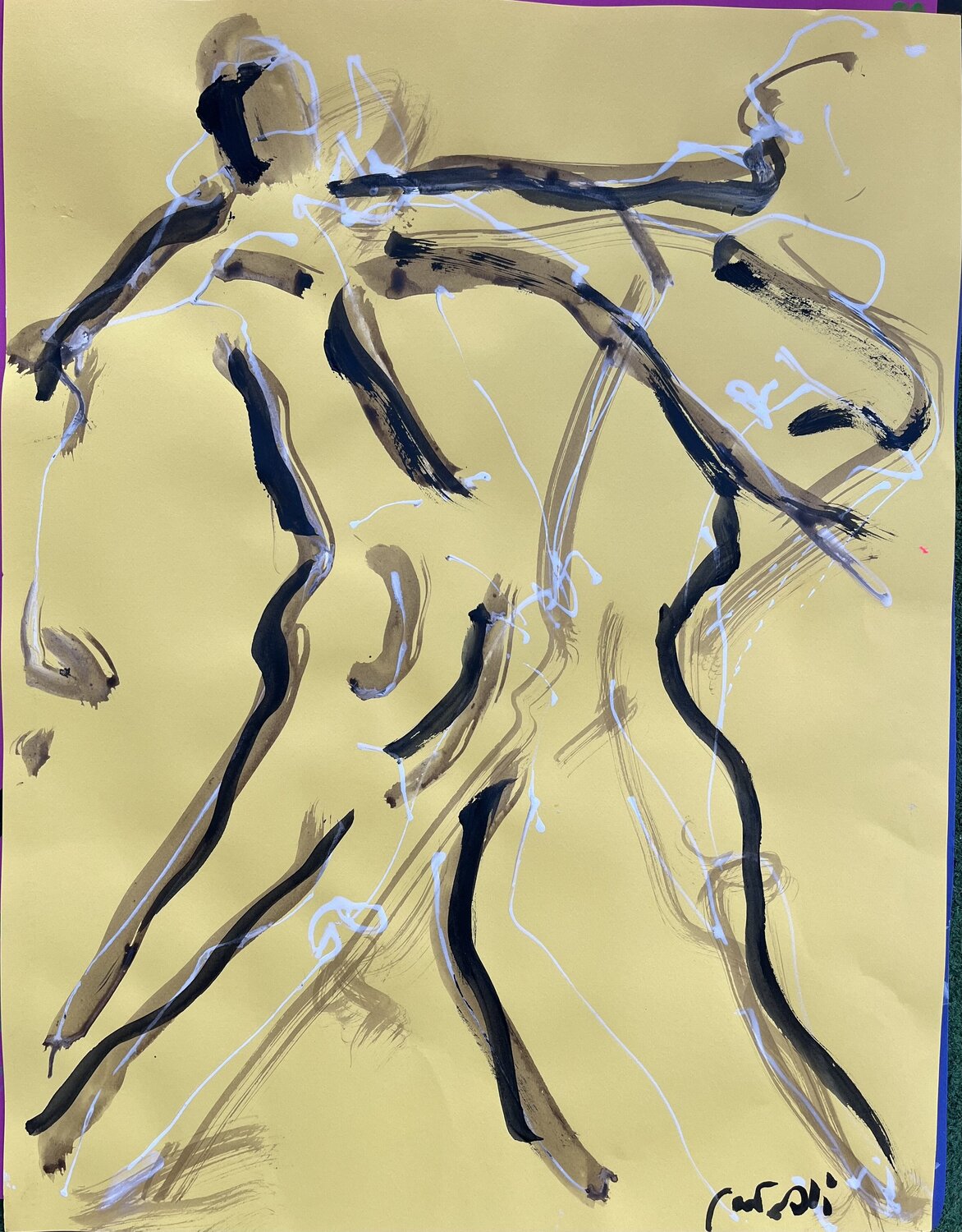 2 hommes sur jaune PatMoli