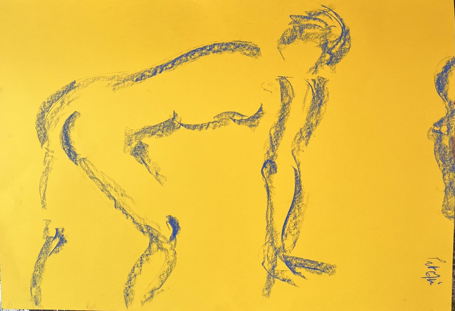 Dévotion  sur jaune PatMoli