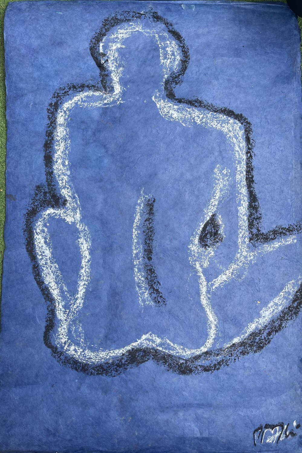 Méditation sur bleu PatMoli