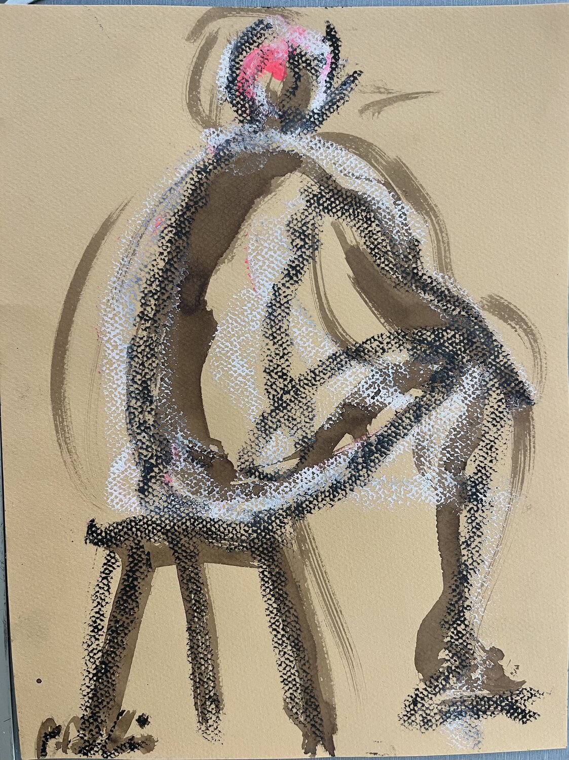 L'homme assis PatMoli