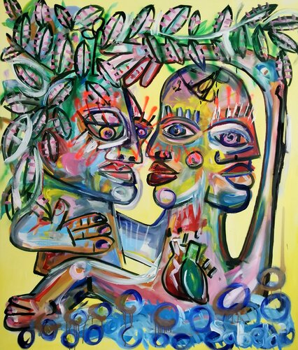 Plant Medicine by Sabela Garcia Cuesta, Painting for Sale on Singulart